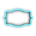 Plaque #52 Fondant & Plaques Cookie Cutter Lady 1 Inch with Dough Pusher Standard Cutter (1x) 