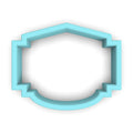 Plaque #54 Fondant & Plaques Cookie Cutter Lady 1 Inch with Dough Pusher Standard Cutter (1x) 
