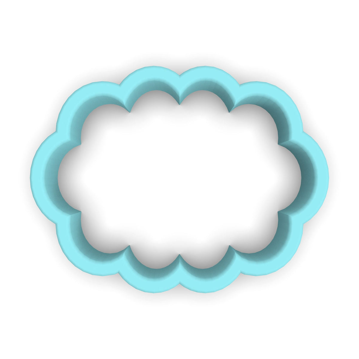 Plaque #55 Fondant & Plaques Cookie Cutter Lady 1 Inch with Dough Pusher Standard Cutter (1x) 