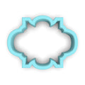 Plaque #57 Fondant & Plaques Cookie Cutter Lady 1 Inch with Dough Pusher Standard Cutter (1x) 