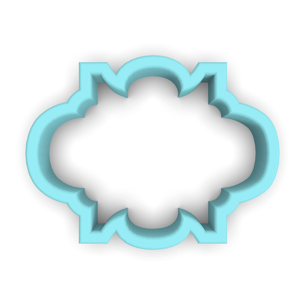 Plaque #57 Fondant & Plaques Cookie Cutter Lady 1 Inch with Dough Pusher Standard Cutter (1x) 