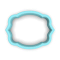 Plaque #59 Fondant & Plaques Cookie Cutter Lady 1 Inch with Dough Pusher Standard Cutter (1x) 