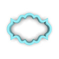 Plaque #6 Fondant & Plaques Cookie Cutter Lady 1 Inch with Dough Pusher Standard Cutter (1x) 