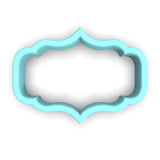 Plaque #62 Fondant & Plaques Cookie Cutter Lady 1 Inch with Dough Pusher Standard Cutter (1x) 