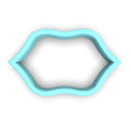 Plaque #70 Fondant & Plaques Cookie Cutter Lady 1 Inch with Dough Pusher Standard Cutter (1x) 