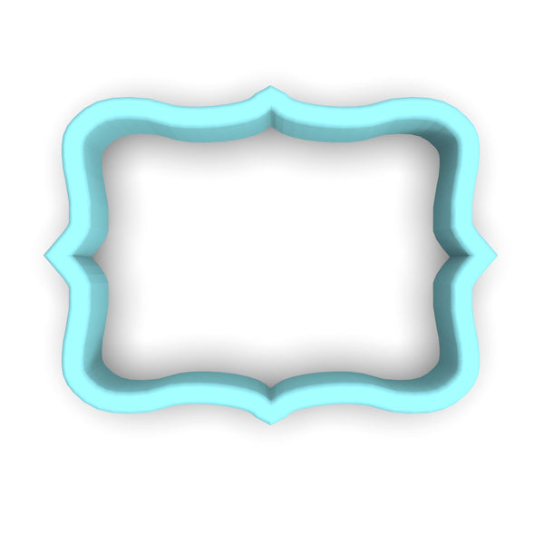 Plaque #71 Fondant & Plaques Cookie Cutter Lady 1 Inch with Dough Pusher Standard Cutter (1x) 