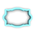 Plaque #74 Fondant & Plaques Cookie Cutter Lady 1 Inch with Dough Pusher Standard Cutter (1x) 