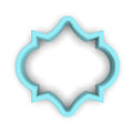 Plaque #8 Fondant & Plaques Cookie Cutter Lady 1 Inch with Dough Pusher Standard Cutter (1x) 