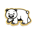 Polar Bear Cookie Cutter | Stamp | Stencil #1