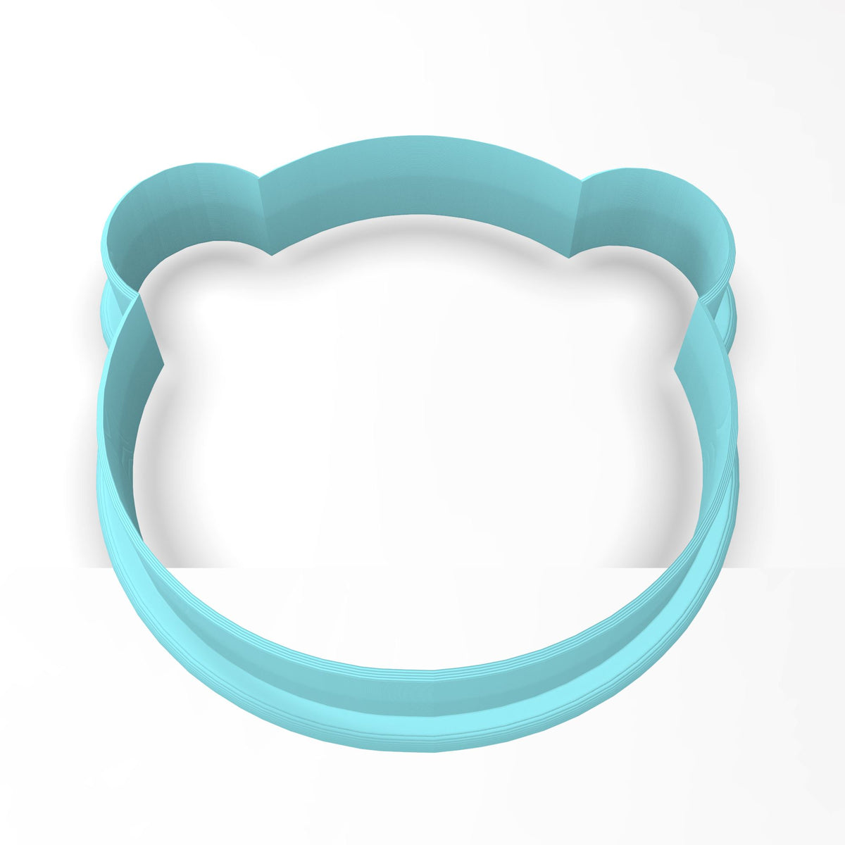 Polar Bear Face Cookie Cutter | Stamp | Stencil #1