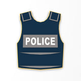 Police Bulletproof Vest Cookie Cutter | Stamp | Stencil #1