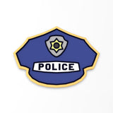 Police Hat Cookie Cutter | Stamp | Stencil #1