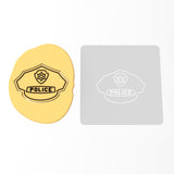 Police Hat Cookie Cutter | Stamp | Stencil #1