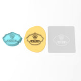 Police Hat Cookie Cutter | Stamp | Stencil #1
