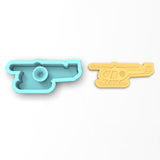 Police Helicopter Cookie Cutter | Stamp | Stencil #1