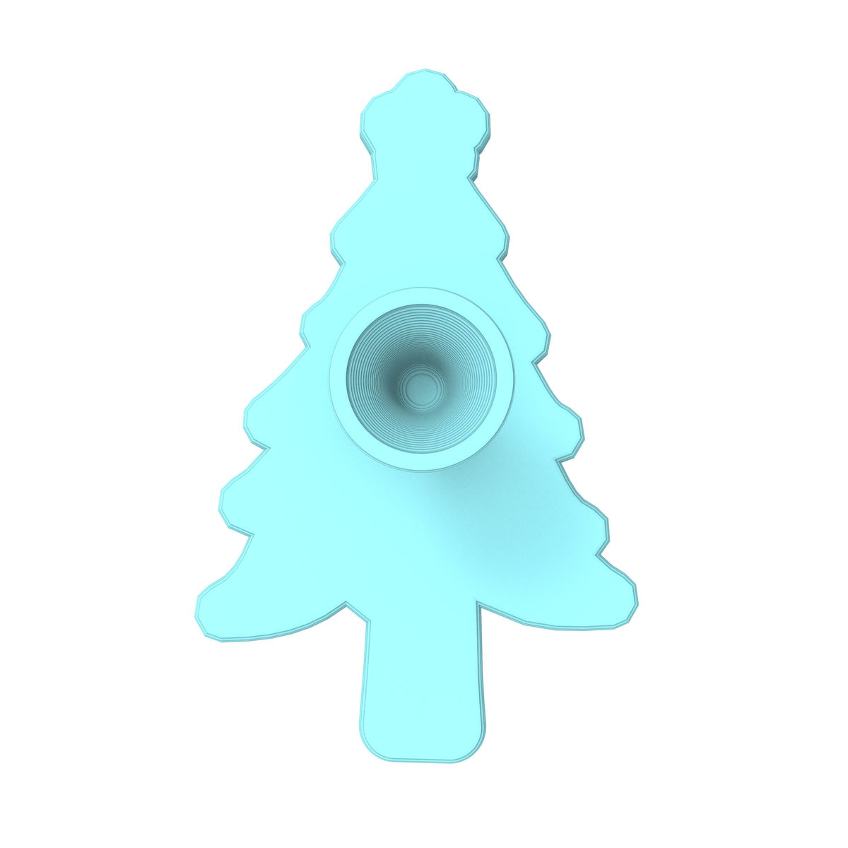Polka Dot Christmas Tree Cookie Cutter | Stamp | Stencil #3