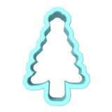 Polka Dot Christmas Tree Cookie Cutter | Stamp | Stencil #3