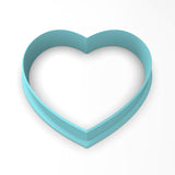 Polka Dot Heart Cookie Cutter | Stamp | Stencil #1