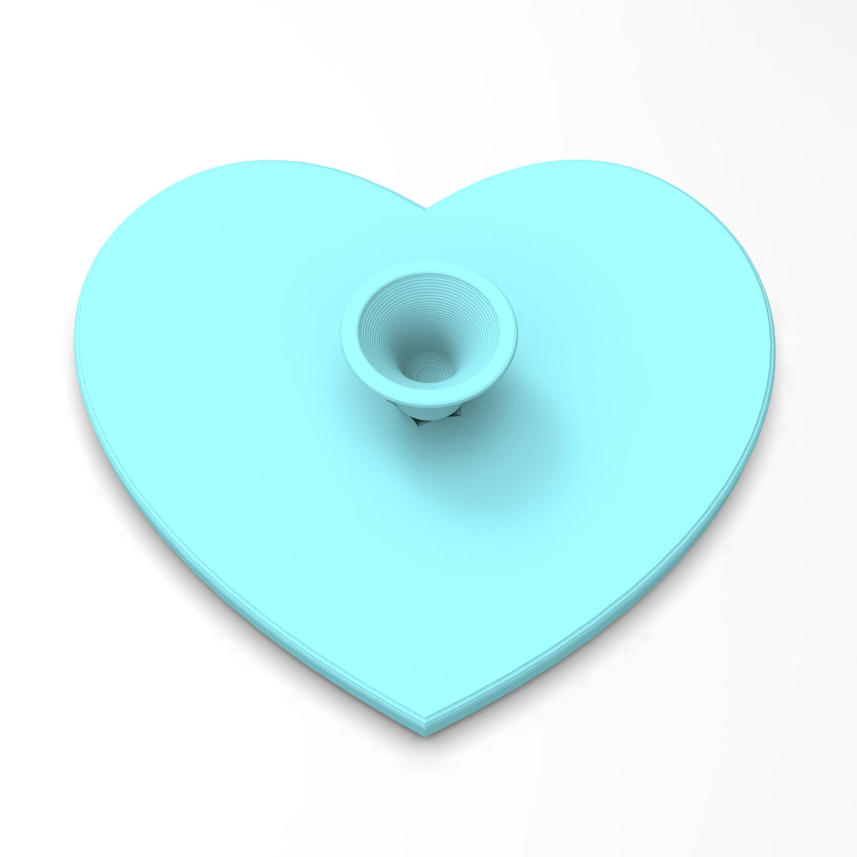 Polka Dot Heart Cookie Cutter | Stamp | Stencil #1