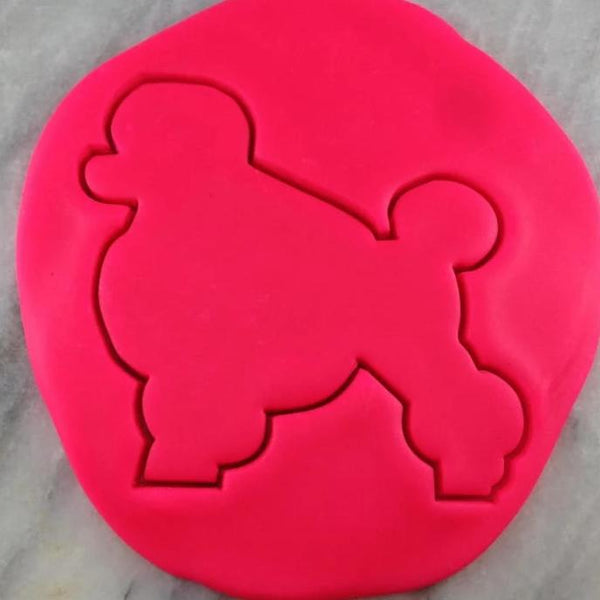 Poodle Cookie Cutter Outline - Dogs & Cats