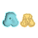 Poodle Cookie Cutter | Stamp | Stencil #1 Animals & Dinosaurs Cookie Cutter Lady 