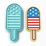 Popsicle Cookie Cutter | Stamp | Stencil #1