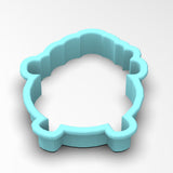 Pot of Gold Cookie Cutter Stamp & Outline #1