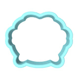 Pot of Gold Cookie Cutter | Stamp | Stencil #2 Wedding / Baby / V Day Cookie Cutter Lady MINI - 2 Inches (5cm) Cookie Cutter ONLY (Outline) 