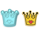Prince Crown Cookie Cutter | Stamp | Stencil #1