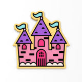 Princess Castle Cookie Cutter | Stamp | Stencil #1