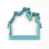 Princess Castle Cookie Cutter | Stamp | Stencil #1