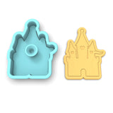Princess Castle Cookie Cutter | Stamp | Stencil #2