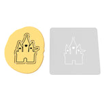Princess Castle Cookie Cutter | Stamp | Stencil #2
