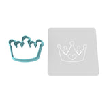 Princess Tiara Cookie Cutter | Stamp | Stencil #1