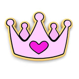 Princess Tiara Cookie Cutter | Stamp | Stencil #1