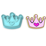 Princess Tiara Cookie Cutter | Stamp | Stencil #1