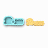 Prom Cookie Cutter | Stamp | Stencil #1
