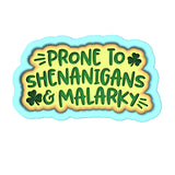 Prone to Shenanigans Cookie Cutter | Stamp | Stencil #1 Wedding / Baby / V Day Cookie Cutter Lady 