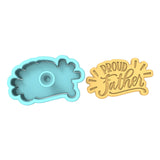Proud Father Cookie Cutter | Stamp | Stencil #1 Cookie Cutter Lady 