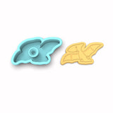 Pterodactyl Dinosaur Cute Cookie Cutter | Stamp | Stencil #1