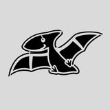Pterodactyl Dinosaur Cute Cookie Cutter | Stamp | Stencil #1