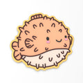 Pufferfish Cookie Cutter | Stamp | Stencil #1