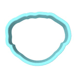 Pug Face Tongue Cookie Cutter | Stamp | Stencil #1 Animals & Dinosaurs Cookie Cutter Lady MINI - 2 Inches (5cm) Cookie Cutter ONLY (Outline) 