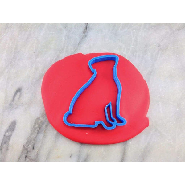 Pug Sitting #3 Cookie Cutter - Dogs & Cats