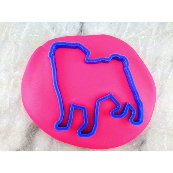Pug Standing #1 Cookie Cutter Dogs & Cats Cookie Cutter Lady 