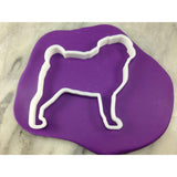 Pug Standing #2 Cookie Cutter Dogs & Cats Cookie Cutter Lady 