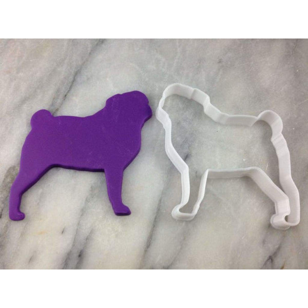 Pug Standing #2 Cookie Cutter Dogs & Cats Cookie Cutter Lady 