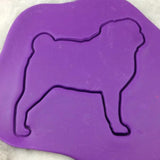 Pug Standing #2 Cookie Cutter Dogs & Cats Cookie Cutter Lady 