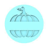 Pumpkin Custom Name | Cookie Cutter | Stencil #1