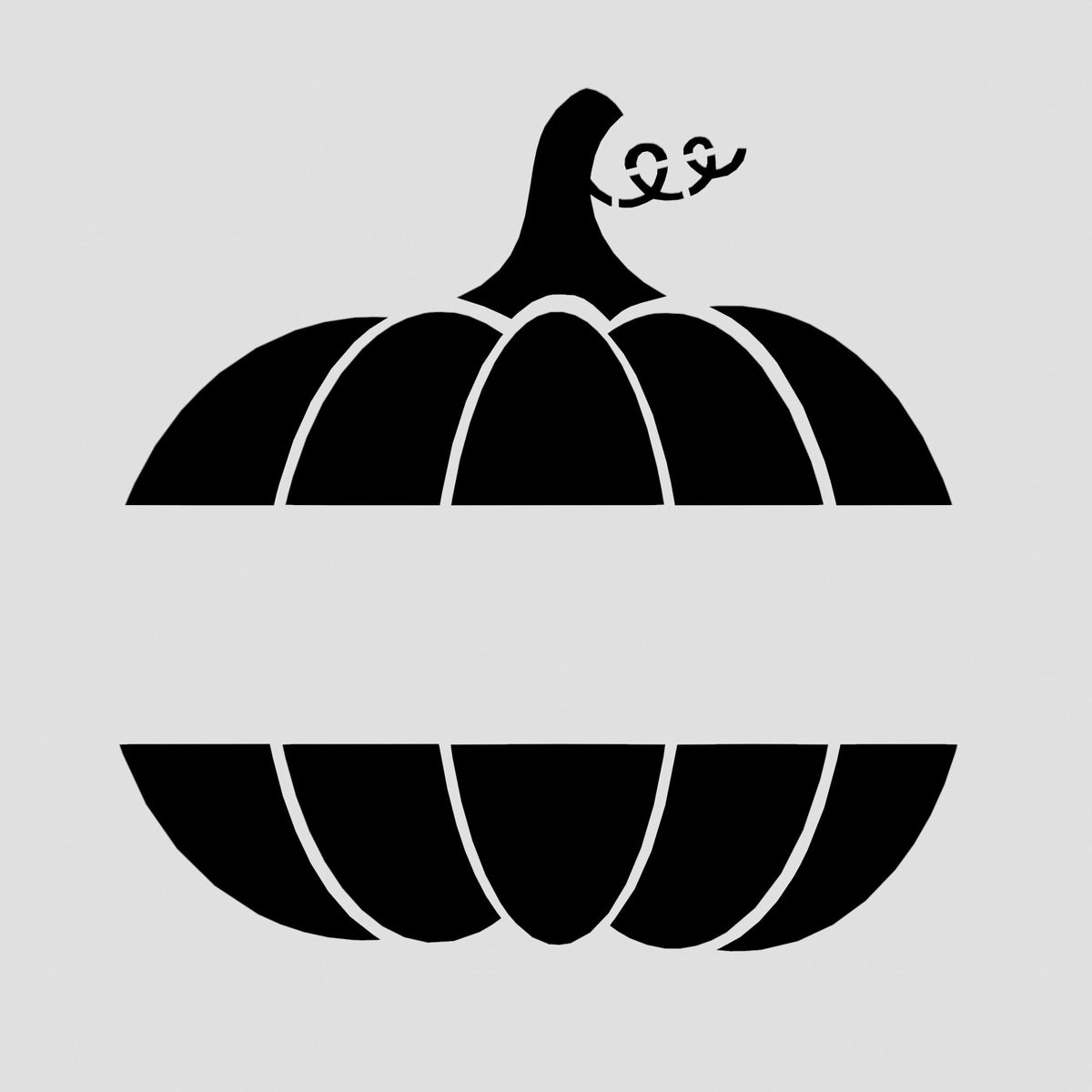 Pumpkin Custom Name | Cookie Cutter | Stencil #1